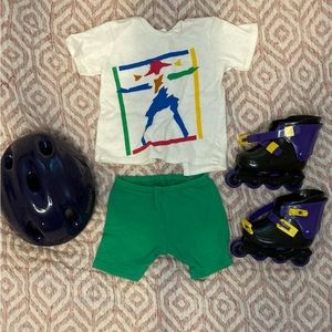 American Girl of Today Retired Pleasant Company Roller Blade Outfit